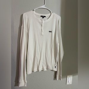 Women’s Vans thermal material long sleeve size XL